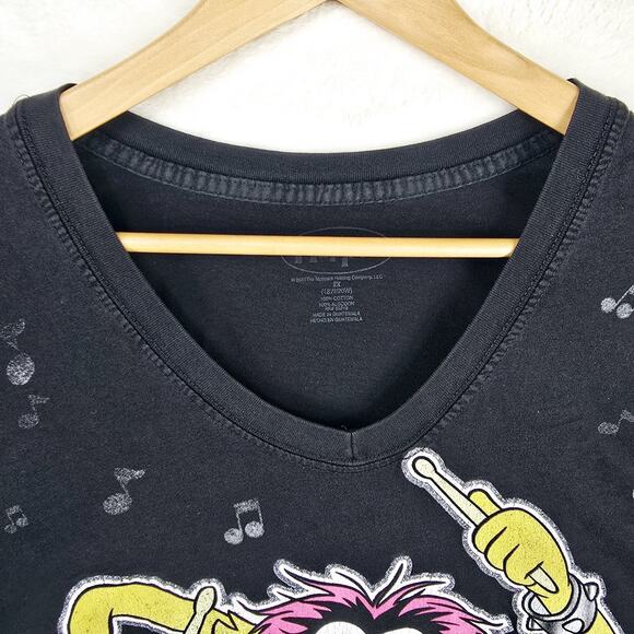 The Muppets Animal Shirt Womens 2XL Short Sleeve Music Drum Out of Control - Picture 5 of 10